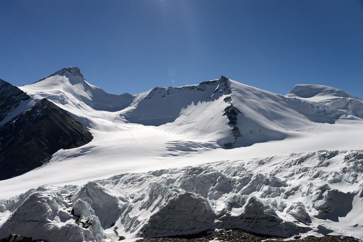 39 Lhakpa Ri And Peak 6835 Above East Rongbuk Glacier Early Morning From Mount Everest North Face Advanced Base Camp 6400m In Tibet